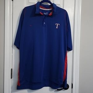 Nike Texas Rangers Baseball Polo Size XXL​​​​